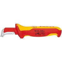 KNIPEX Tools - Dismantling Knife, 1000V Insulated (9855SB)