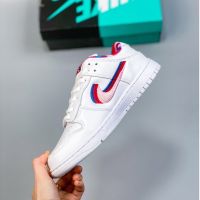 2023 Original Parra x sb duk Low White Casual Sneakers for Men Women Skate Shoes Skateboard shoes Sneakers running shoes