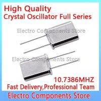 5 ชิ้น / ล็อต HC-49U 2P 10.7386M Passive Crystal Oscillator 49U 2Pin Crystal Resonator DIP 10.7386MHz ผ่านรู DIP-2P OSC