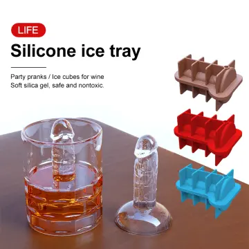 Silicone Ice Cube Mold Funny Man Genital Shaped Ice Cube For