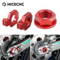 ☇○™ NiceCNC Rear Wheel Axle Nut Screw Chain Adjuster For BETA 2T 4T RR RRS RR-S 125 200 250 300 350 390 430 498 500 520 Xtrainer 300