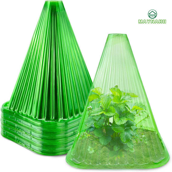 Plant Protection Transparent Green 30 PCS of İron Hook Plant Cover