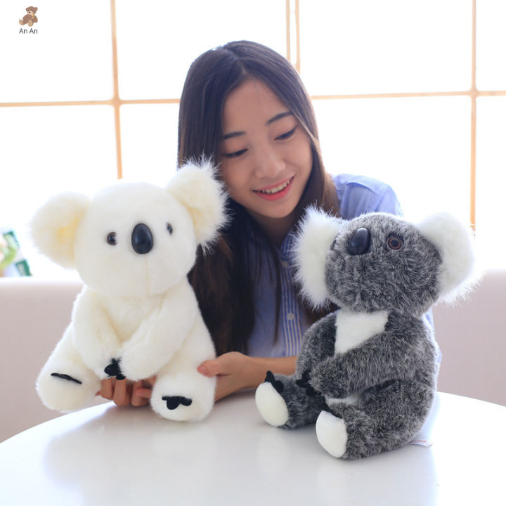 หมีโคอาล่าจำลองตุ๊กตาของเล่นยัดไส้หมีโคอาล่านุ่มตุ๊กตาน่ารักสำหรับเด็กของขวัญสำหรับเด็กใหม่