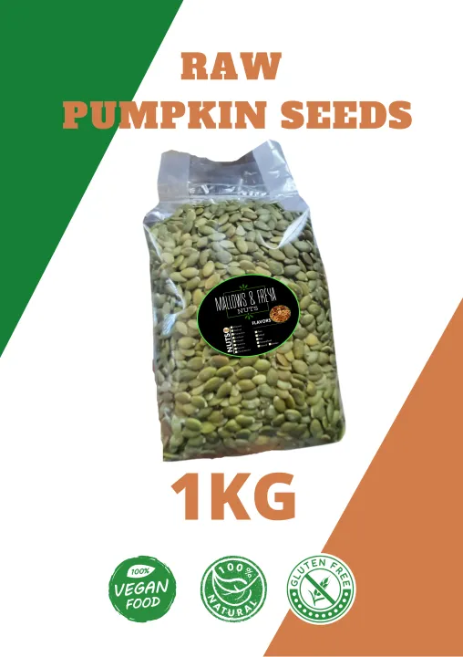 RAW PUMPKIN SEEDS 1KG Lazada PH