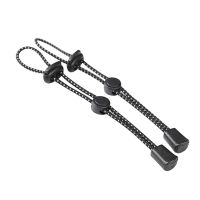 2pcs Backpack Walking Stick Holder Fixing Buckle Adjustable Elastic String Fixing Buckle Rope Lanyard Adjustable Both End Buckle