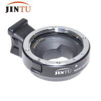 JINTU MF คู่มืออิเล็กทรอนิกส์ Mount Adapter EF-MFT EF-M43สำหรับ Canon EOS EF EF-S เลนส์ Panasonic GH3 GH4 GX7 GX7 G1 G2 GX8 GM