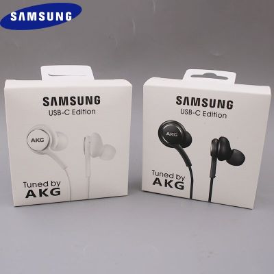 ZZOOI Original Samsung AKG DAC USB TYPE C Earphone Digital Earbuds With Mic Remote Control For Galaxy Note 10 S20 S21 S22 Ultra
