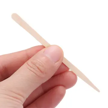 100pcs/pack Disposable Wooden Waxing Stick Wax Bean Wiping Wax