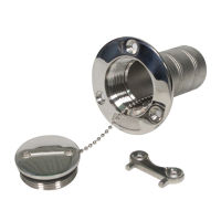 38mm With Cap Fuel Tank Marine Fill Port Gas Stainless Steel Styling Boat Deck Polished