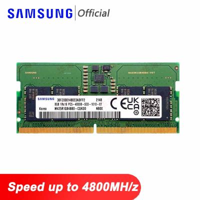Samsung Notebook DDR5 RAM 8GB 16GB 32GB 4800MHz Original SO DIMM 288pin สำหรับแล็ปท็อปคอมพิวเตอร์ HP Memory Stick