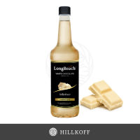 HILLKOFF : น้ำเชื่อมแต่งกลิ่น LongBeach Syrup ลองบีช ไซรัป กลิ่น White Chocolate ขนาด 740 ml.