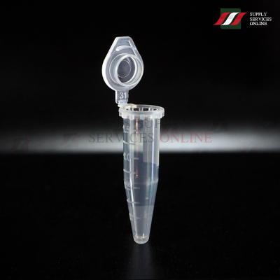 หลอดเซ้นติฟิว พลาสติก ปั่นแยก พร้อมฝาปิด 1.5 มิลลิลิตร Micro Centrifuge Tube 1.5mL