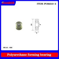 № 【SHABER】Factory supply glue coated bearing pulley guide wheel PU68310-3 polyurethane formed bearing