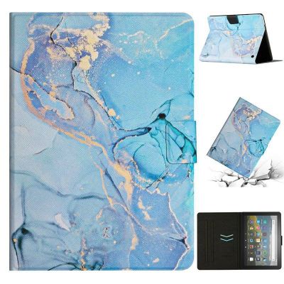 [COD] Suitable for 2020 kindle fire HD8 soft shell plus marble all-inclusive sleep protection