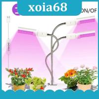 xoia68 Shop 3-HEAD indoor LED grow Light Full Spectrum Growth Clip Fitolampy Growing Phyto Lamp hydro tent box for cultivo indoor growbox a2