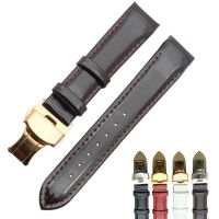 Notched Watch Accessorie Leather Strap Crocodile pattern Watch Bracelet Womens Watch Band 18mm Watchband for Tissot 1853 T035