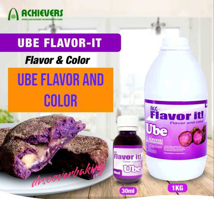 Ube Flavor and Color 1 liter ACC Flavorit Ube Food Flavor and Color