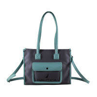 Nautica Tote Bag  กระเป๋าถือพร้อมสายสะพายนอติก้า ลิขสิทธิ์แท้ ขนาด 33x25x10 cm.NT-3817