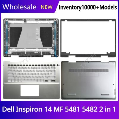 New For Dell Inspiron 14 MF 5481 5482 2 in 1 Laptop LCD back cover Front Bezel Hinges Palmrest Bottom Case A B C D Shell