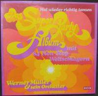 1 Boxset 3 LPs รวมเพลงฮิต 80 ,90 นอน-สต็อป สำหรับปาร์ตี้  "Werner Muller &amp; Orchestra" Super Party Album " non-stop party songs. free 1 MP3 cd