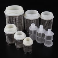 2pcs SS304 Net Filter Garden Micro Irrigation Watering Filter Pump Protection Stainless Steel Water Screen Strainer Pipe Filter