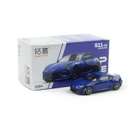 รถ Subaru BRZ 1/64โมเดลรถโลหะผสมของสะสมของที่ระลึกกล่องเก็บและแสดงเครื่องประดับรถของเล่นของขวัญ