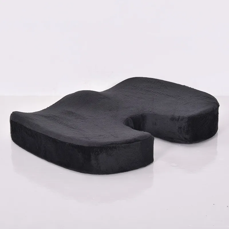 Travel Car Back Cushion Coccyx Orthopedic Memory Foam Massage Seat