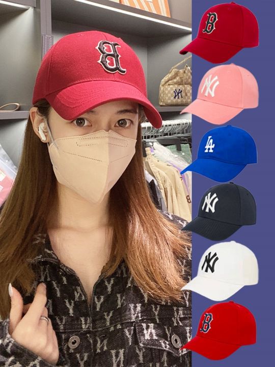 Qoo10  NEW COLOR MLB Monogram Curved Cap  5 colors  From Korea   Accessories