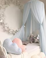 Hanging Baby Bed Canopy Mosquito Net Dome Dream Curtain Tent Baby Crib Netting Round Hung Kids Canopy Tent Children Room Decor