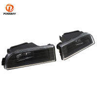 POPSSBAY รถด้านหน้ากันชนหมอกโคมไฟสำหรับ BMW E38 7-Serise 1995-2001เลนส์ใสที่อยู่อาศัยหมอกไฟเปลี่ยน