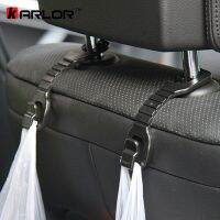 4pcs/lot High Quality Car Hook Seat Hanger Clasp Pothook Car Wear hook Rair-conk ABS Bearing Automobiles Vehicle Accessories 3kg  Gauges