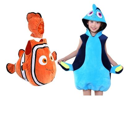 Finding Nemo Clownfish cospaly costume Pixar Animated Film Nemo baby kids clothing Halloween Christmas party