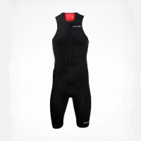 HUUB Skinsuits Trisuit ไตรกีฬาผู้ชายเสื้อผ้าไตรกีฬาแขนกุดขี่จักรยาน Skinsuits ชุด Jumpsuit Kits