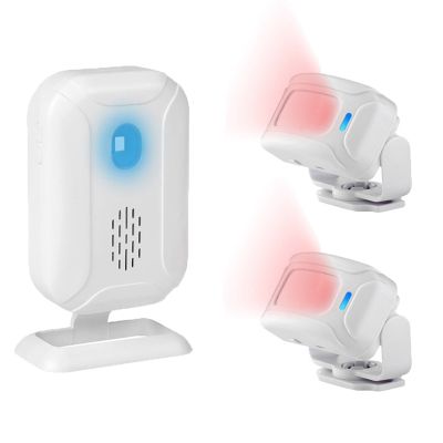 Motion Sensor Detector Alarm Bell Entry Alert System Shop Store Welcome Chime Wireless Home Security C