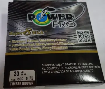 Power Pro Super 8 Slick Braided Fishing Line, 50-Pound/300-Yard
