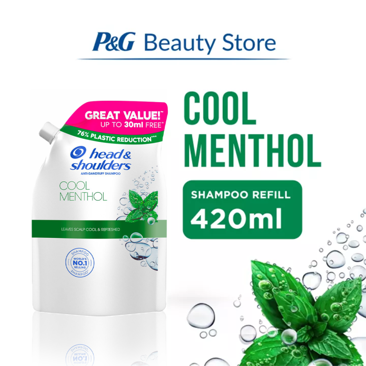 Head & Shoulders Cool Menthol 420ml Refill Lazada PH