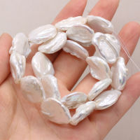 Natural Irregular White Round Pearl Loose Shell Pearl Beads Making DIY Fashion Bracelet Necklace Jewelry Gift Accessories