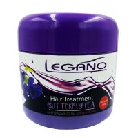 Legano ทรีทเม้นท์ 500g. ครีมหมักผมสมุนไพร บำรุงผมแห้งเสีย แตกปลาย เส้นผมดกดำ นุ่มลื่น ไม่ชี้ฟู เงางาม เร่งผมยาวไว