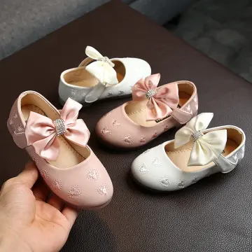 Girls ballet hot sale flat shoes