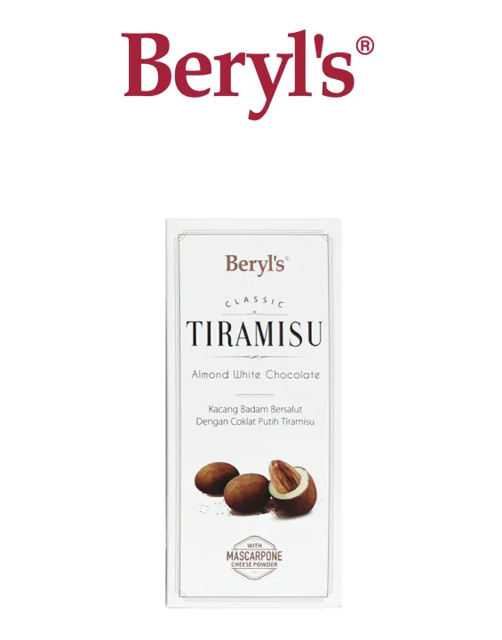 Beryls Classic Tiramisu Almond White Chocolate With Mascarpone Cheese Powder 200g Lazada 7544