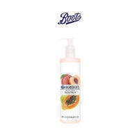 Boots Ingredients Body Lotion Peach &amp; Papaya บู๊ทส์ อินกรีเดียนส์ บอดี้ โลชั่น พีช แอนด์ พาพาย่า 290มล