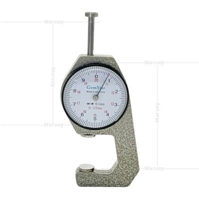 นาฬิกาวัดพลอย 0.1mm/0-20mm เวอร์เนียวัดขนาด  เครื่องมือวัดเพชร พลอย แบบนาฬิกา 20 มิล Thickness gage