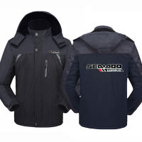 ทะเล Doo Seadoo Moto 2022ผู้ชายใหม่ฤดูใบไม้ร่วงฤดูหนาวเสื้อผ้าเสื้อกันลมแจ็คเก็ตเบาะอุ่นขนแกะเสื้อคลุมเสื้อกันน้ำ