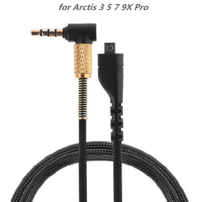 สายสัญญาณเสียงหูฟังเปลี่ยน3.5มม. 2ม. ยาว78นิ้วสำหรับ Arctis 3 5 7 9X Pro Gaming Headset Cable Extension