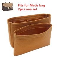 For Pochette Metis Insert Organizer Make up bag Travel organizer Portable Cosmetic Bags designer crossbody Metis Bag Organier