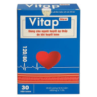 Vitap New - Hỗ trợ làm giảm các biểu hiện khí huyết kém, huyết áp thấp hộp thumbnail