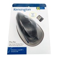 Kenington K75501WW Pro Fit Ergo เมาส์ไร้สายแนวตั้ง (สีดำ)