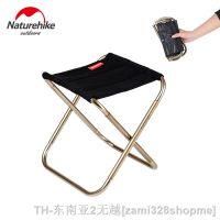 Naturehike 243g MIni Storage Fishing Chair Outdoor Aluminium Alloy Portable Folding Camping Stool Ultralight Picnic Furniture