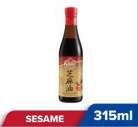 น้ำมันงาตรามีด Knife刀标 芝麻油 Pure Sesame Oil Minyak Bijan Tulen 315m(Country of Origin: Japan)