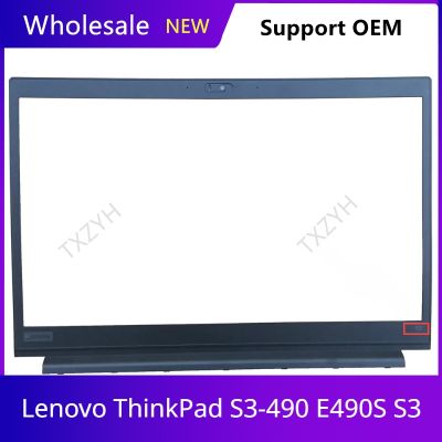 New Original For Lenovo ThinkPad S3-490 E490S S3 Laptop Display Frame LCD Front bezel Panel Cover Case B Screen Front shell